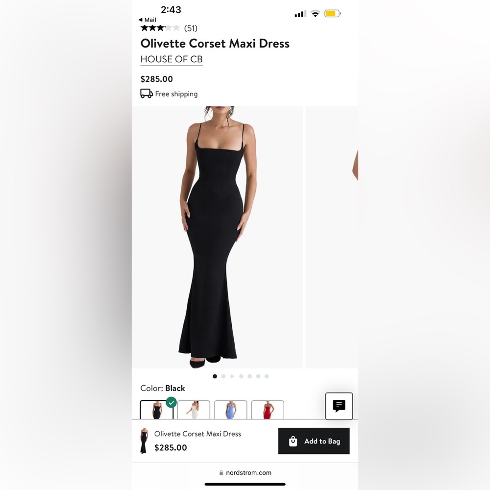 L+ HOUSE OF CB  dress (worn only to try on) LOCAL PICK UP ONLY!